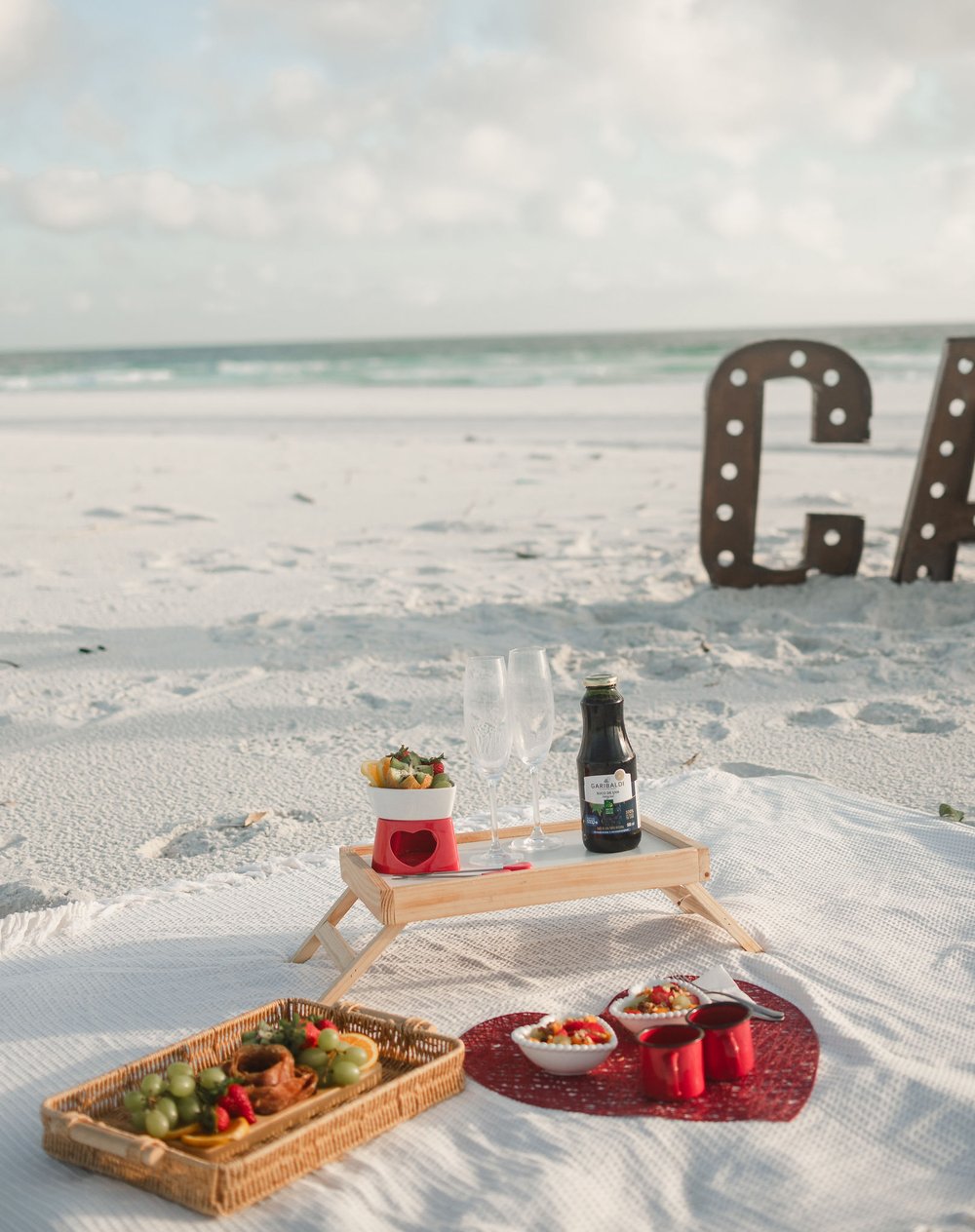 Pique Nique Romântico na Praia em Arraial do Cabo
