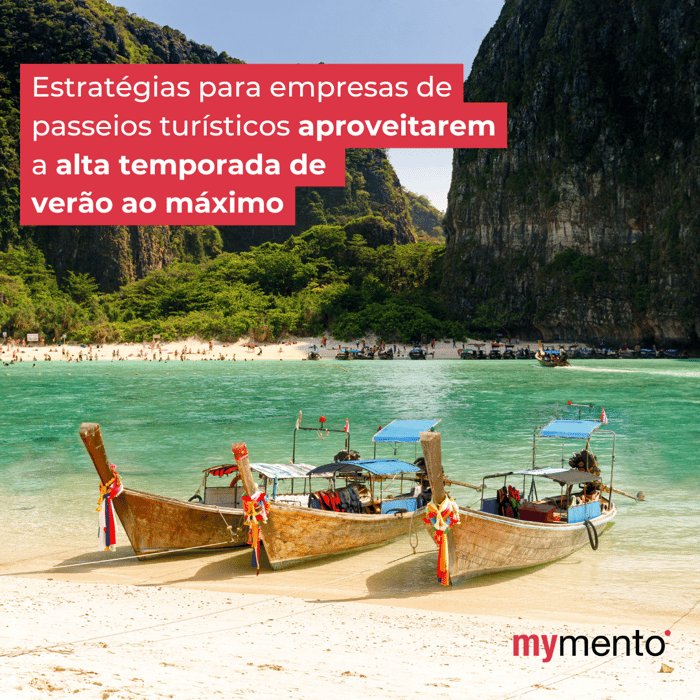 Estratégias para empresas de passeios turísticos aproveitarem a alta temporada de verão ao máximo