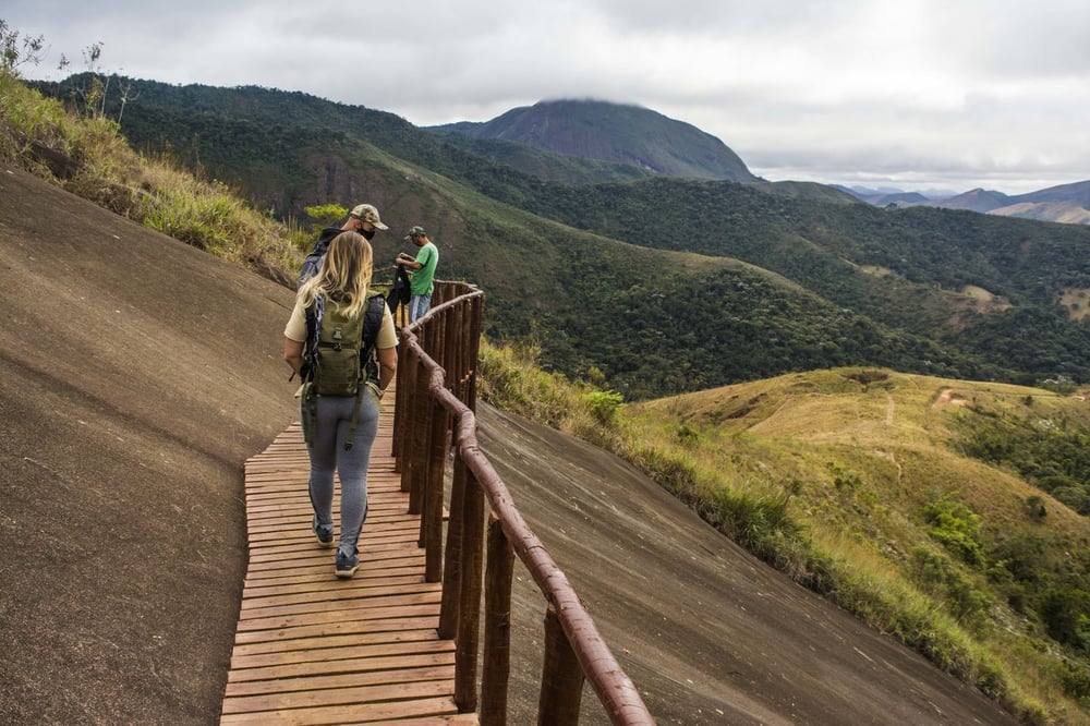 Acesso para a Pedra da Tartaruga