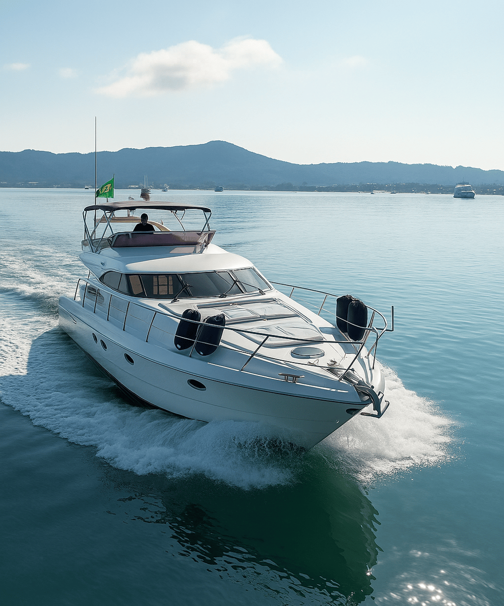 Baia Norte │Fairline 550 Fly  │15 Pessoas │