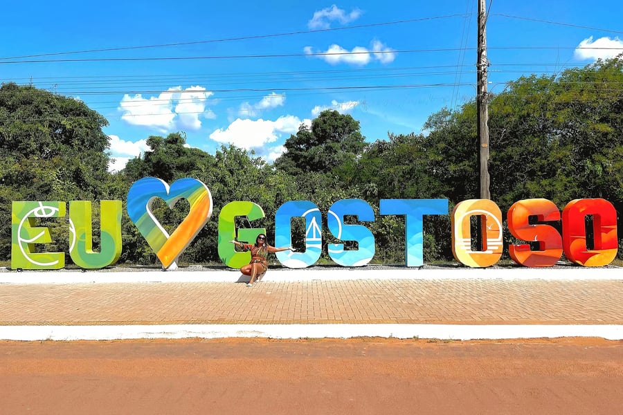Letreiro São Miguel do gostoso