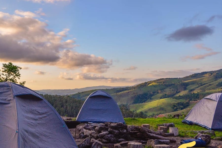 Camping de montanha pet friendly