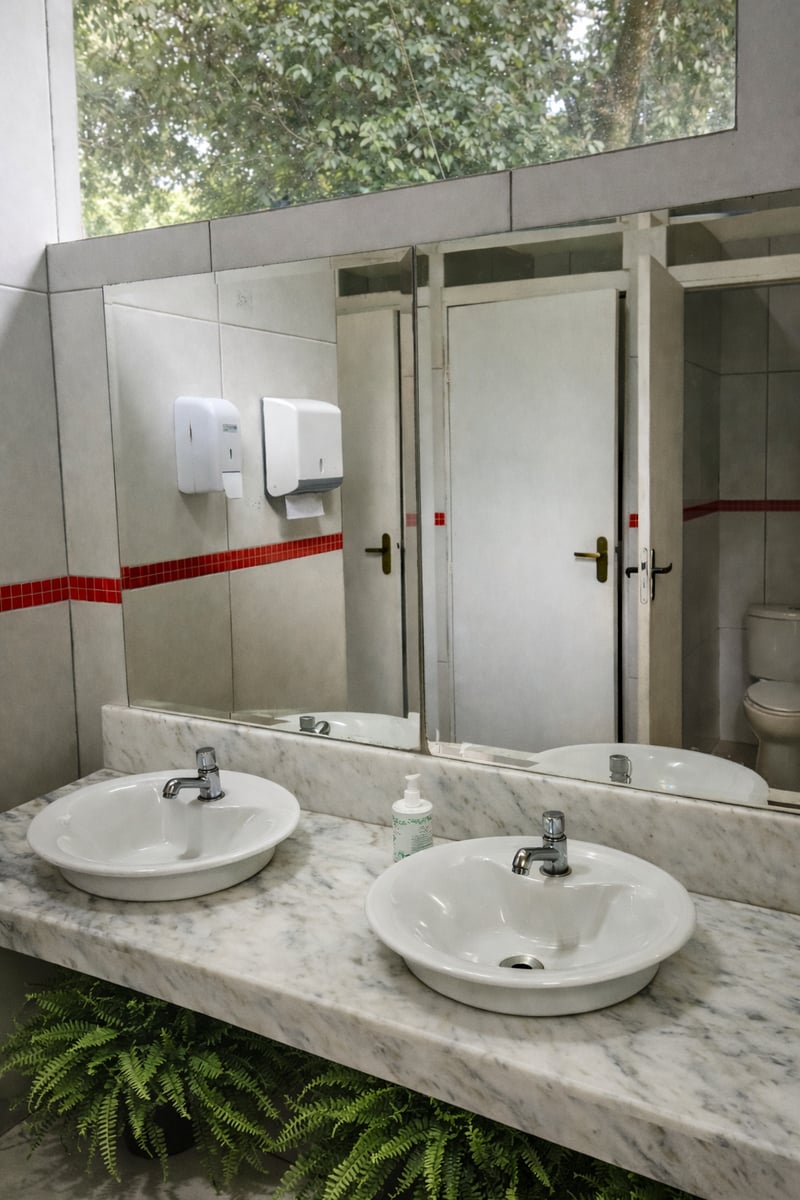 Sanitários e Vestiário