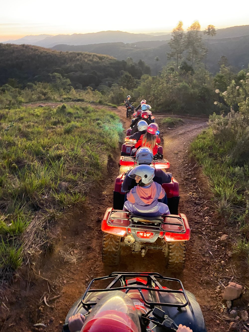 Passeio de quadriciclo 