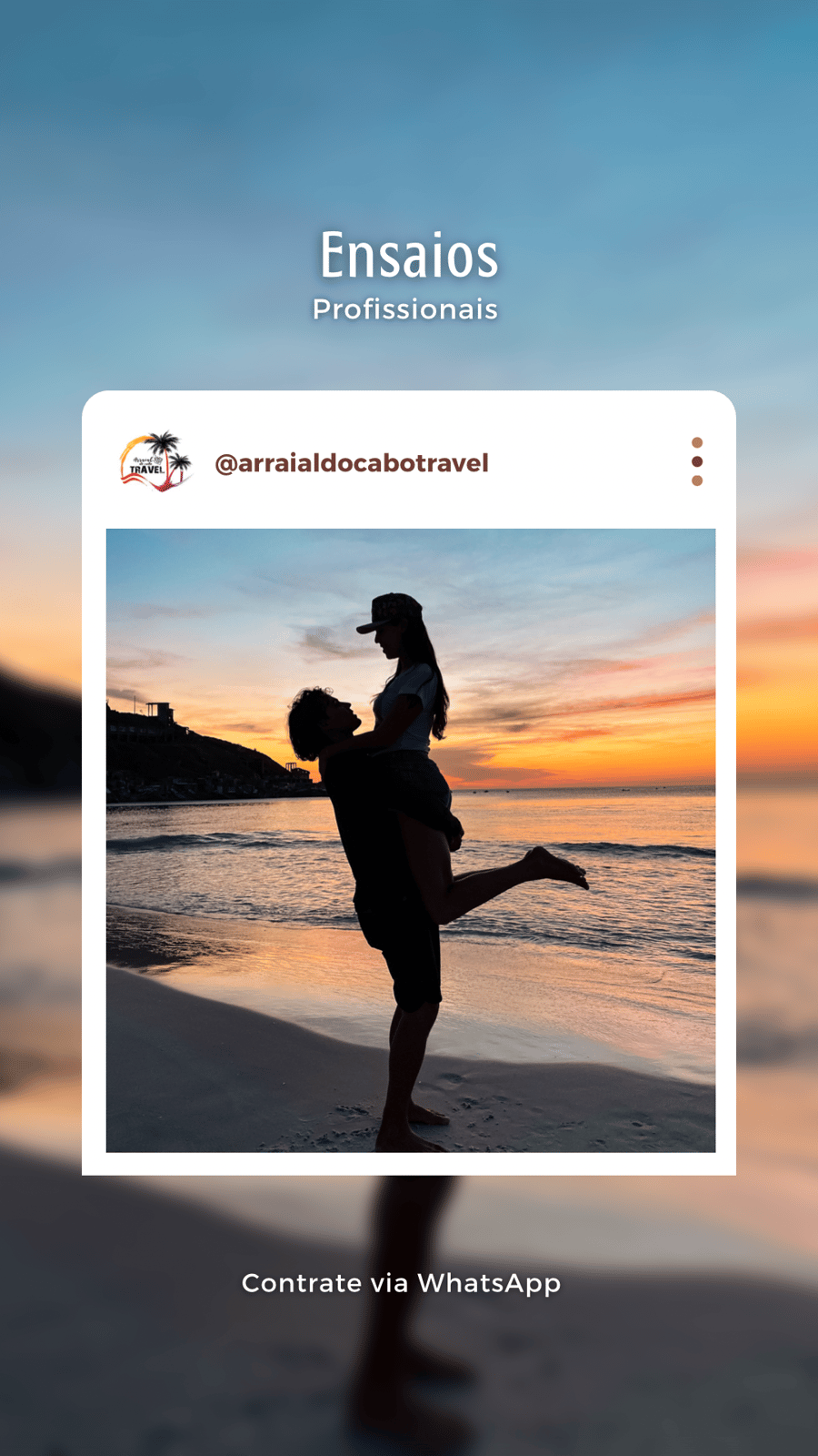 Personaliza o final do seu roteiro