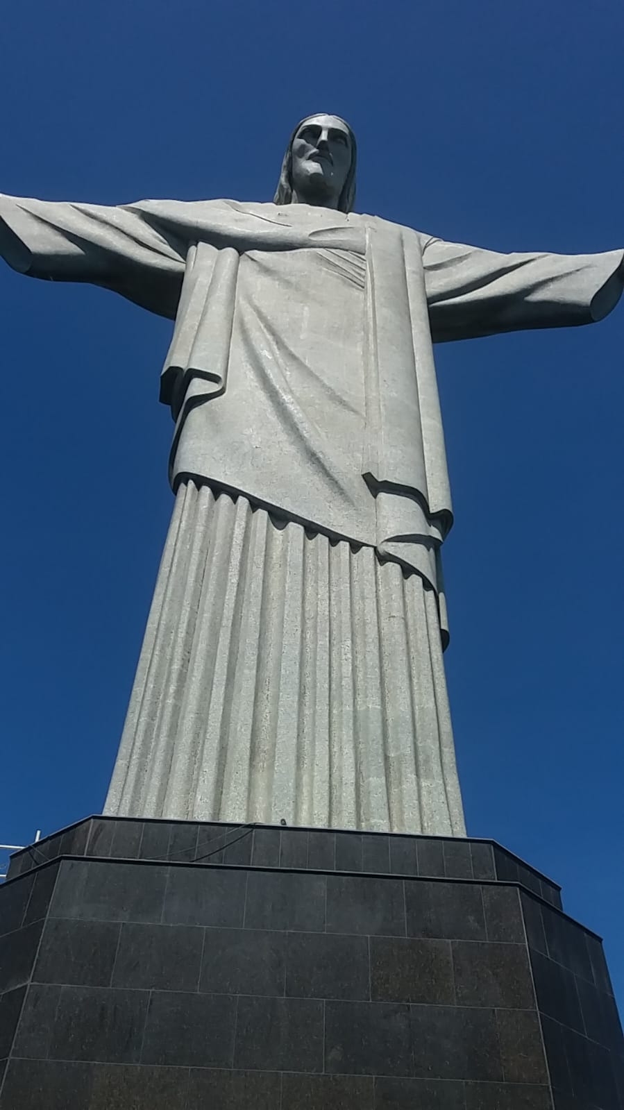 Cristo Redentor, uma das novas Sete Maravilhas do Mundo Moderno, Patrimônio da Humanidade e Ícone do Brasil no mundo inteiro.