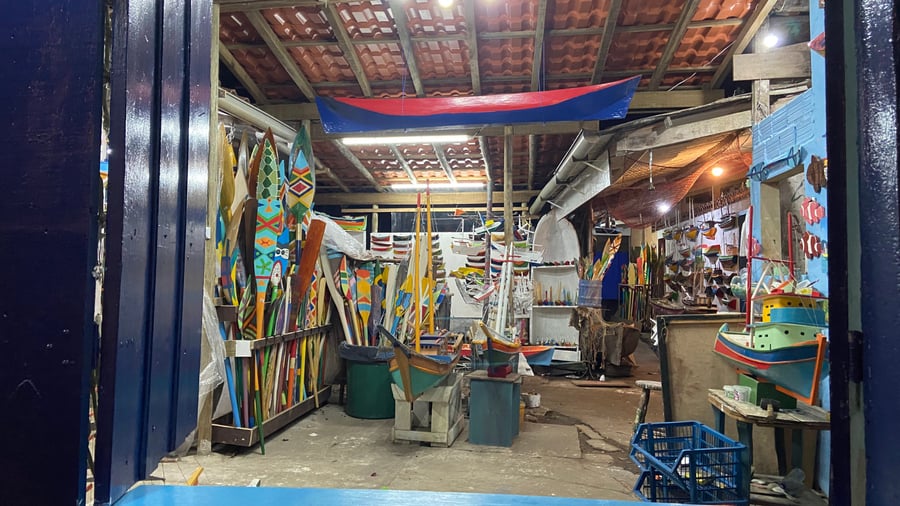 Loja de Artesanato Tradicional no Centro Historico