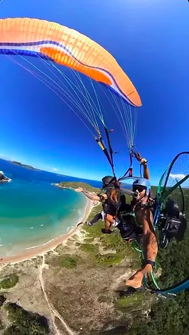 Voo de Paramotor