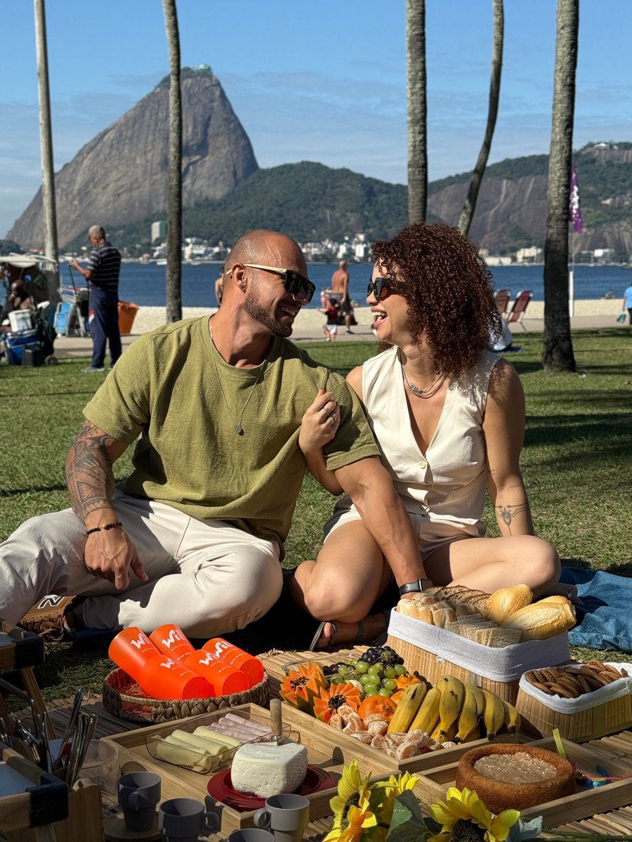 Café da manhã no Aterro do Flamengo