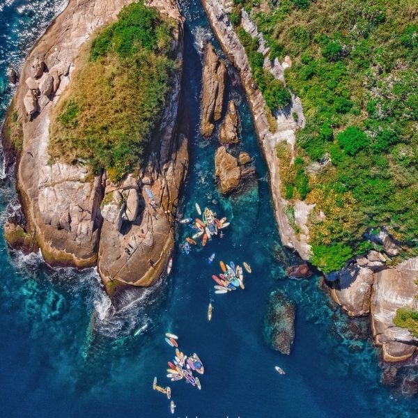 Travessia de SUP Ilhas Tijucas privativa