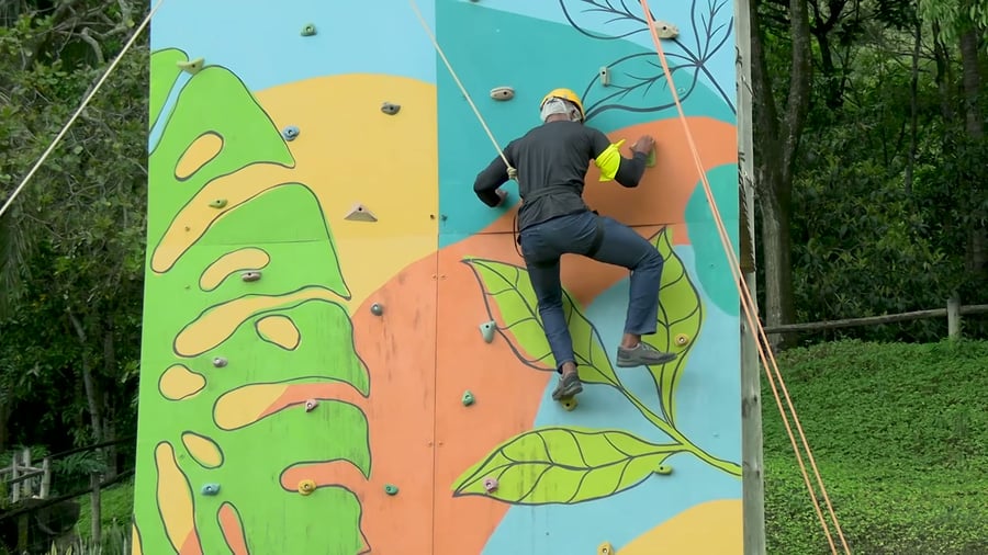 Escalada: persistência e superação