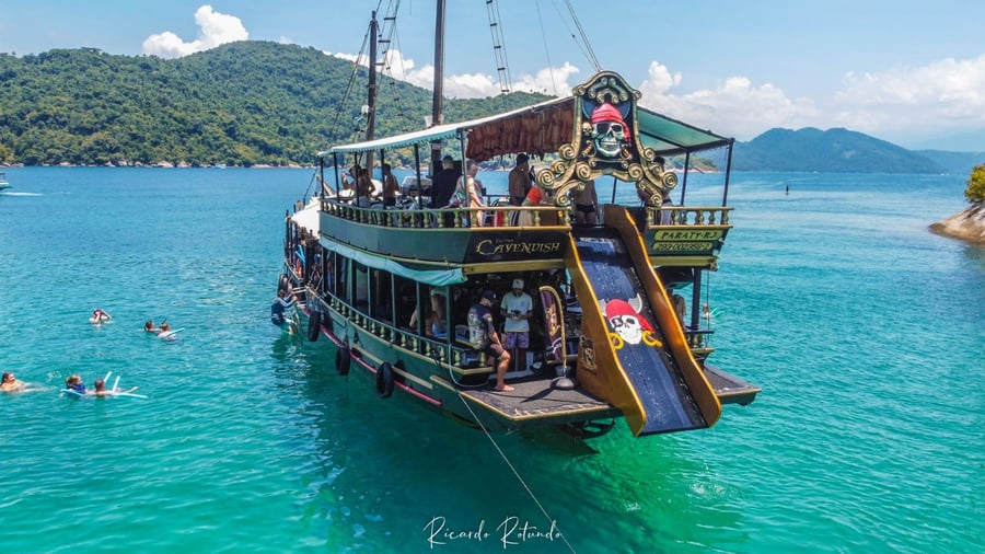 Passeio de escuna pirata 🏴‍☠️ 