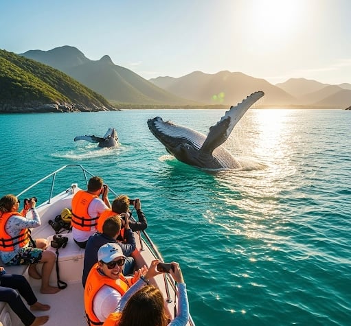 Passeio de Observação de Baleias em Arraial do Cabo