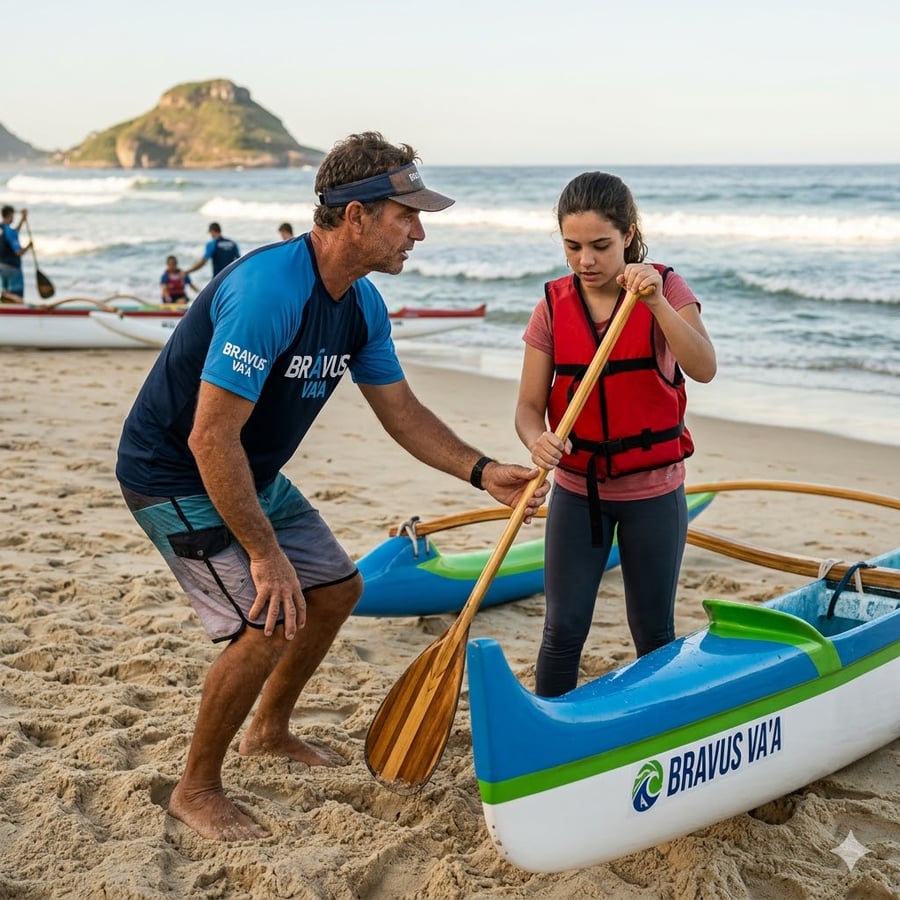 Não sei nadar: posso fazer aula de canoa havaiana? Veja como funciona