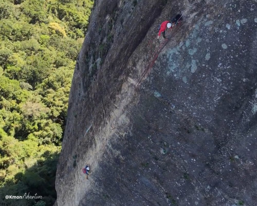 ESCALADA, VIA ITALIANOS COM SECUNDO - PÃO DE AÇÚCAR - RIO DE JANEIRO