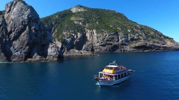 Navegando entre las islas de Arraial