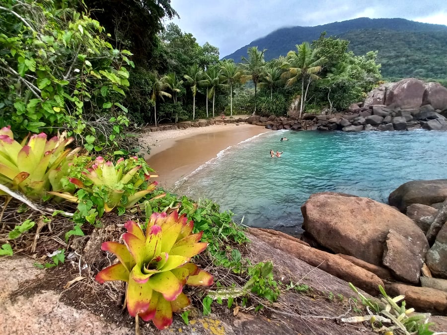 Trio Felix praias secretas Ubatuba-SP