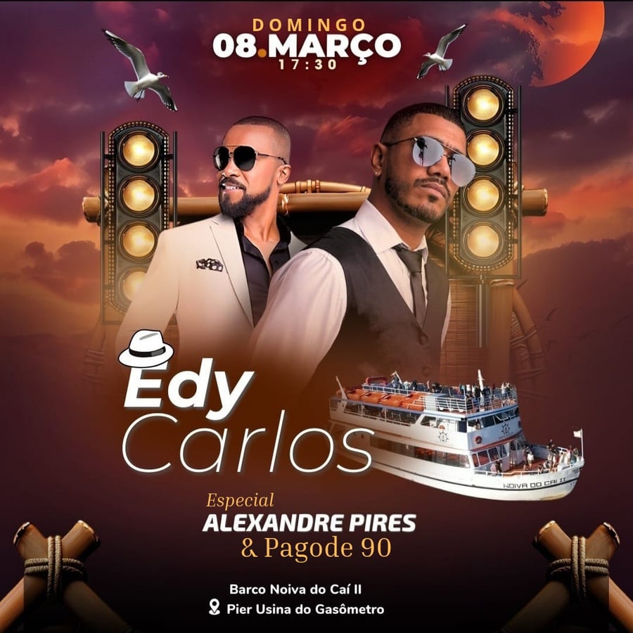 Especial Cover Alexandre Pires com Edy Carlos ao por do sol!! 