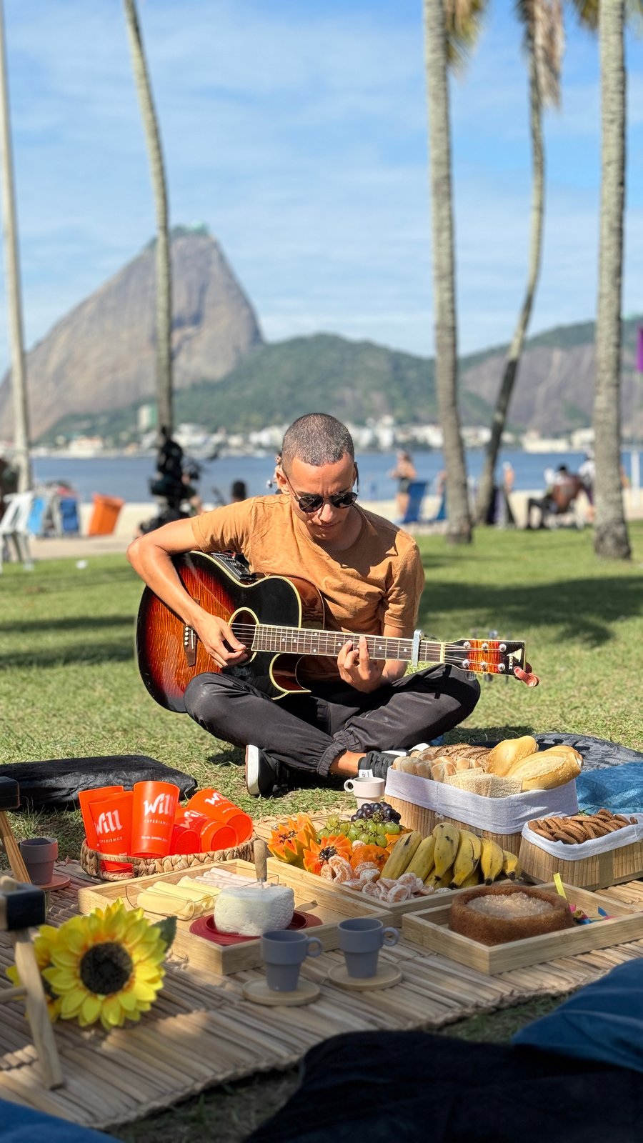Cantor no Aterro do Flamengo