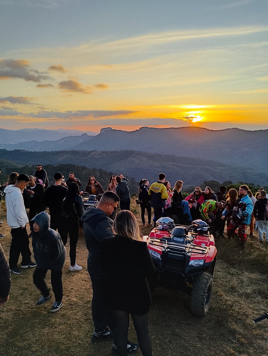 Por do Sol no Pico do Imbiri