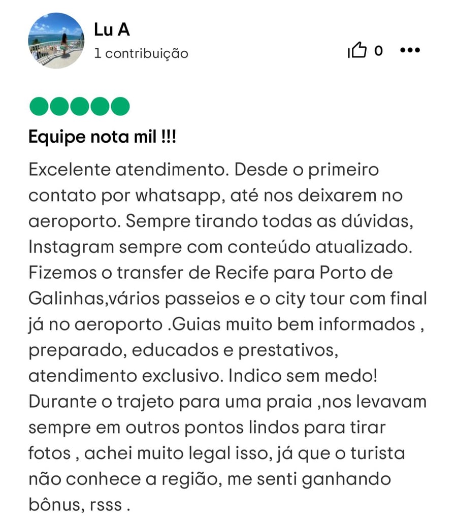 AVALIAÇÕES