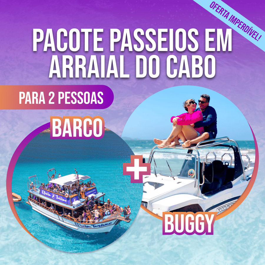 Pacote Barco mais Buggy 