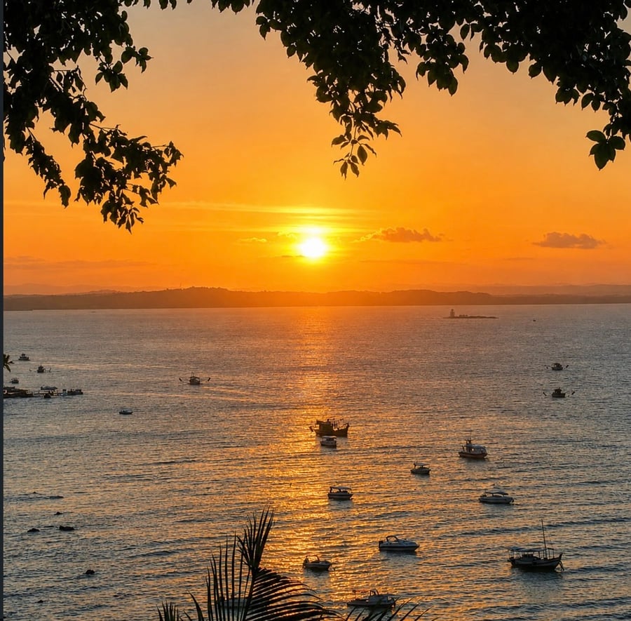 Onde assistir ao pôr do sol em Morro de São Paulo