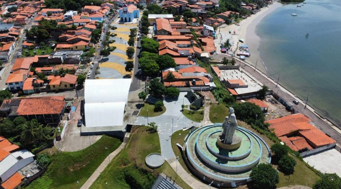 Visão área de São José de Ribamar