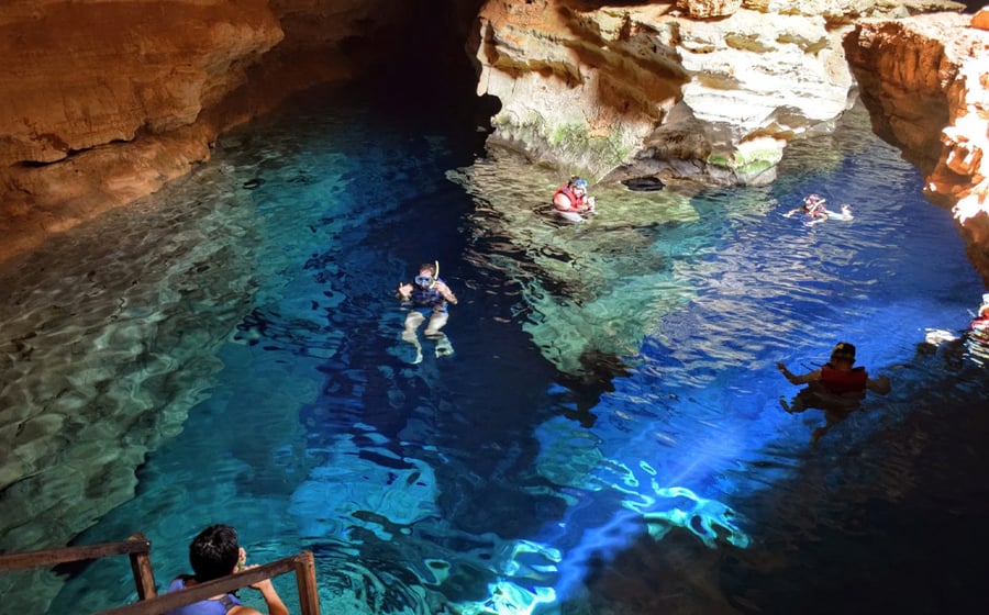 Poço Azul + Mucugê + Cachoeira do Buracão
