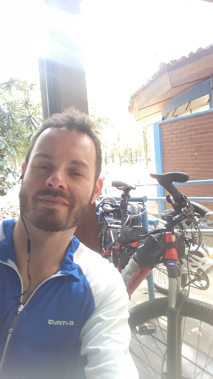 Aula no parque do Ibirapuera - Aprender andar de bicicleta