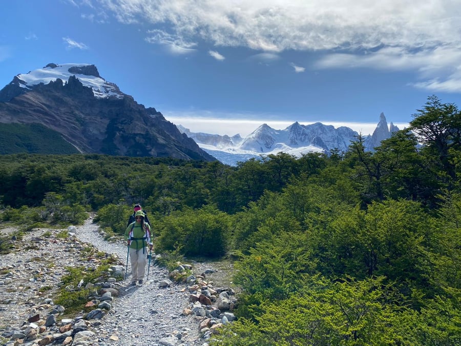 Visual do Trekking a Laguna Torre