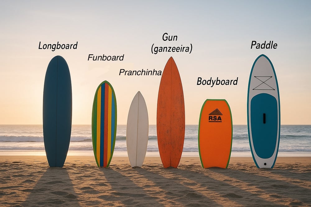 Aluguel de pranchas e paddle em Arraial do Cabo