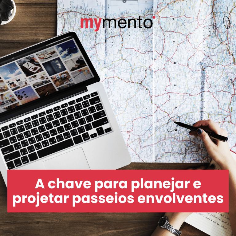Guia de planejamento de passeios turísticos envolventes com narrativa, interação, personalização e tecnologia.