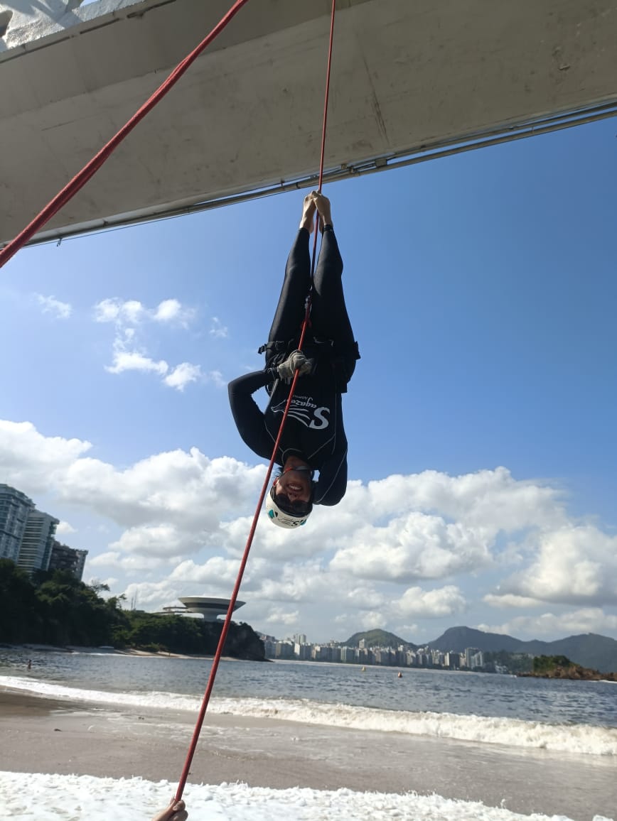 Rapel na Ponte da Boa Viagem 
