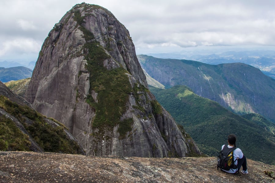 Visual de cume do Pico Menor