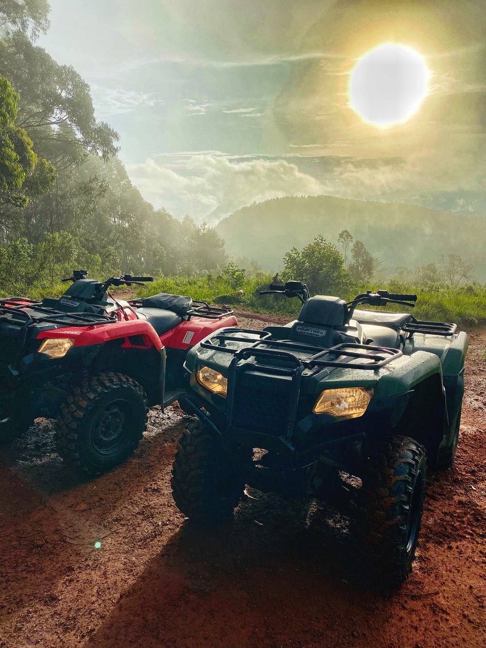 Passeio de quadriciclo 