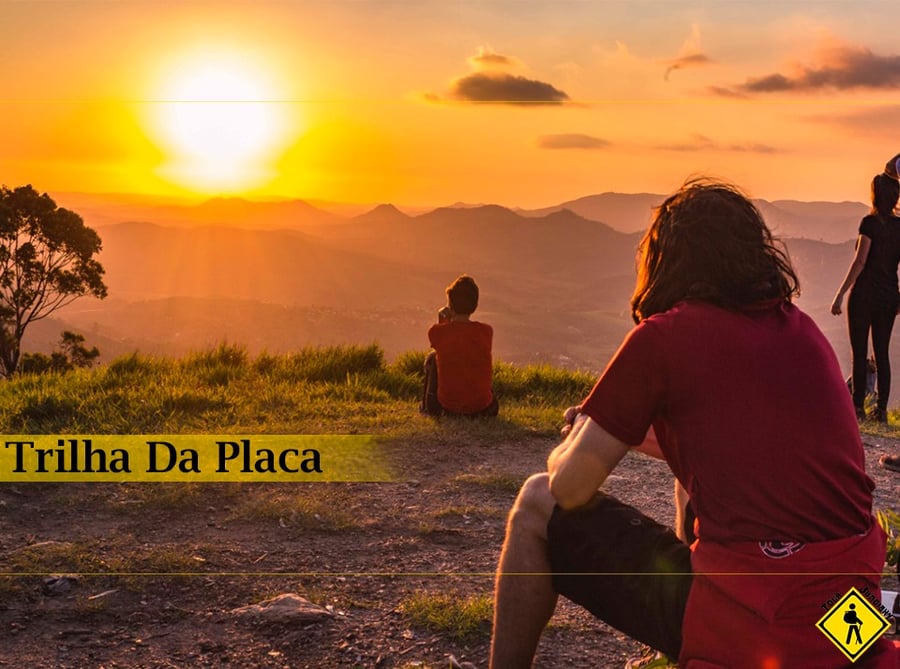 Trilha Da Placa Com Pôr Do Sol 🥾🌄