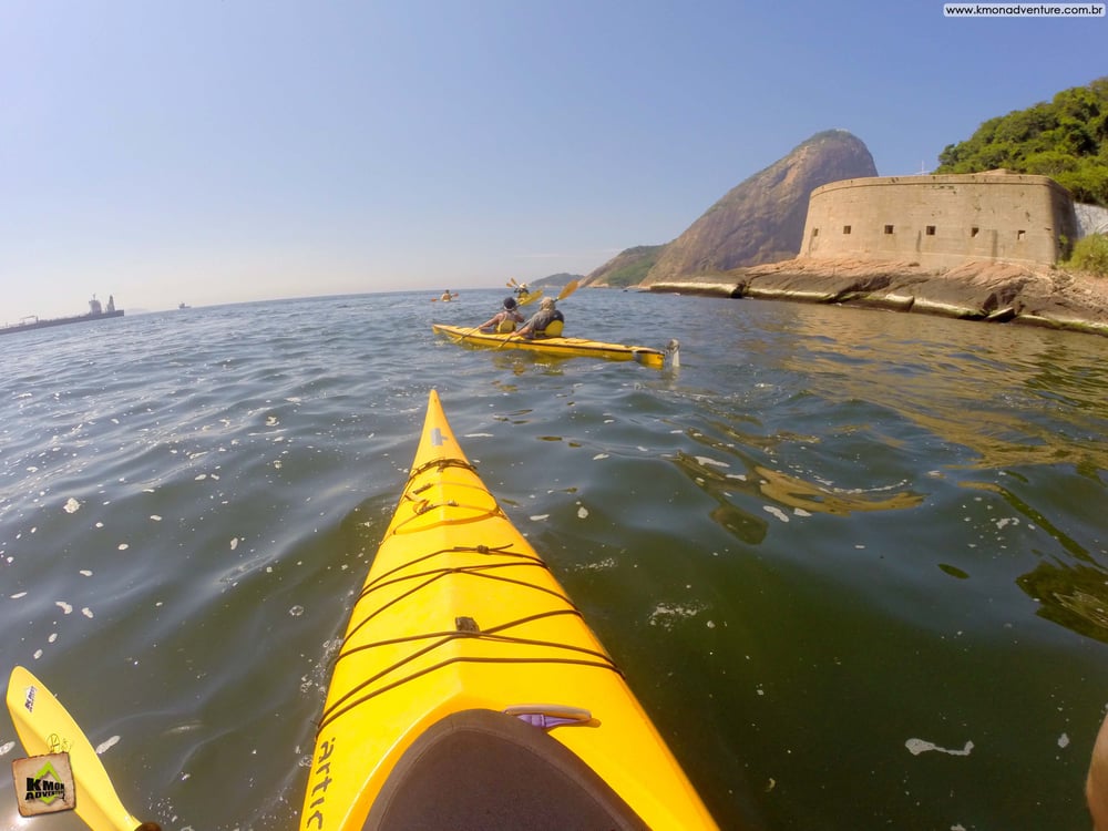 Remada Caiaque no Rio de Janeiro - Kmon Adventure