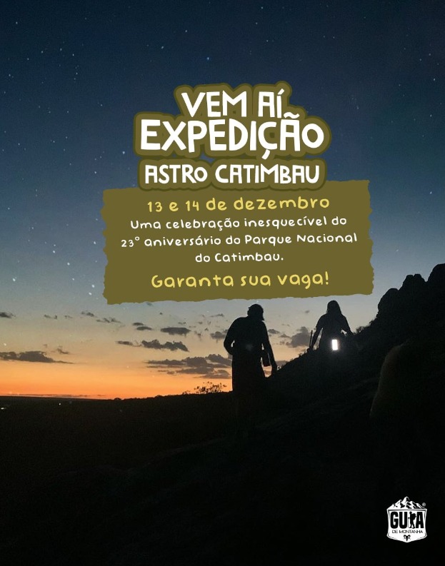 Vem aí: EXPEDIÇÃO ASTRO CATIMBAU
