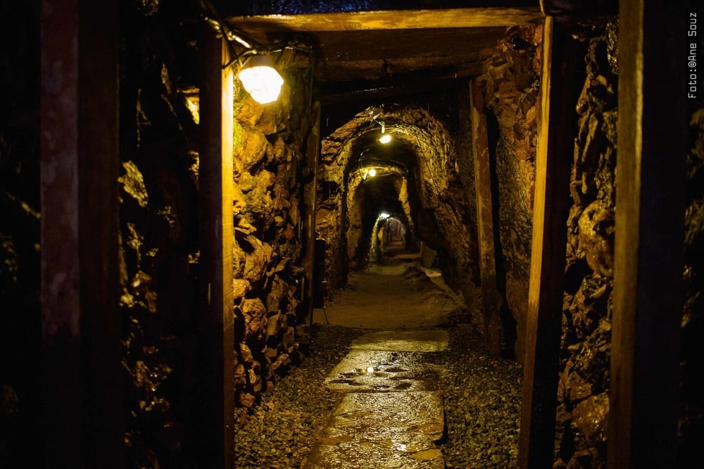 Mina de Ouro do século XVIII em Ouro Preto e Mariana - Mina Central