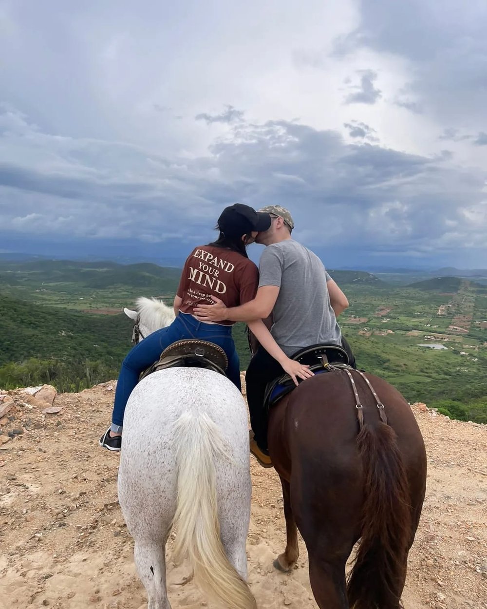 Passeio a cavalo em casal