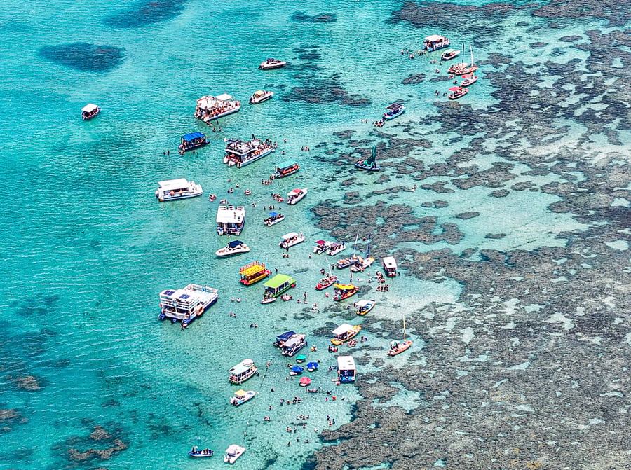 Passeio às Piscinas Naturais de Pajuçara em Maceió
