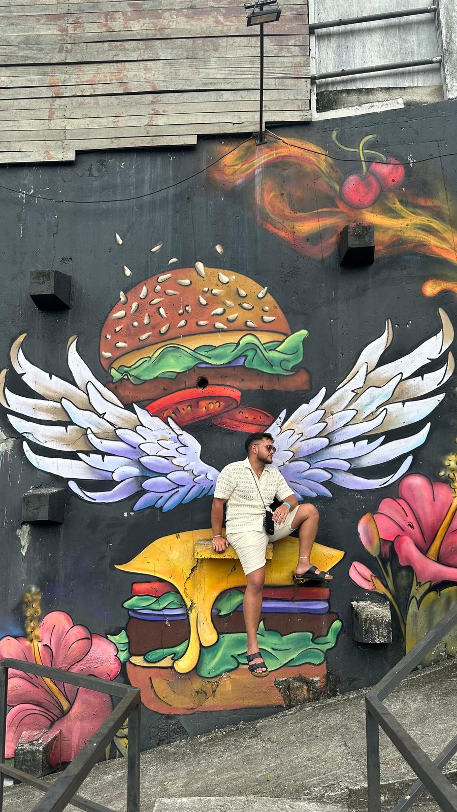 Grafite na favela da rocinha