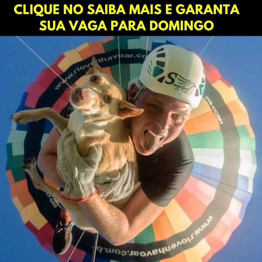 Rapel no Balão no Rio de Janeiro 