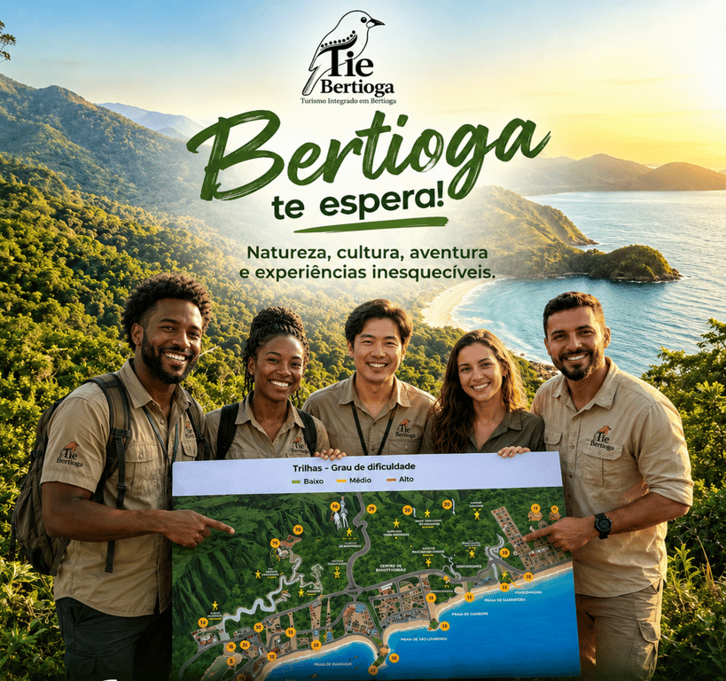 Mapa de Bertioga