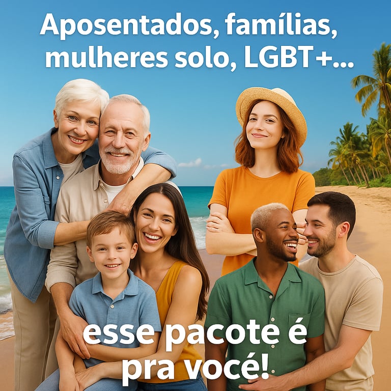 Grupo de viagens Quero Mais