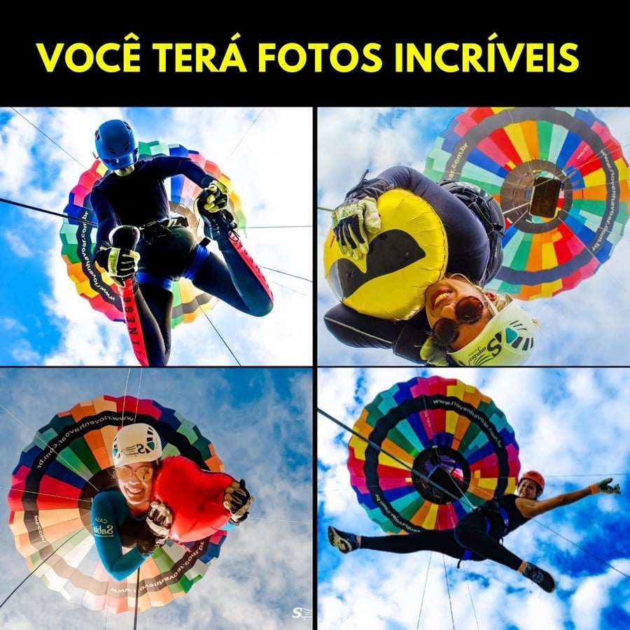 Rapel no Balão no Rio de Janeiro 
