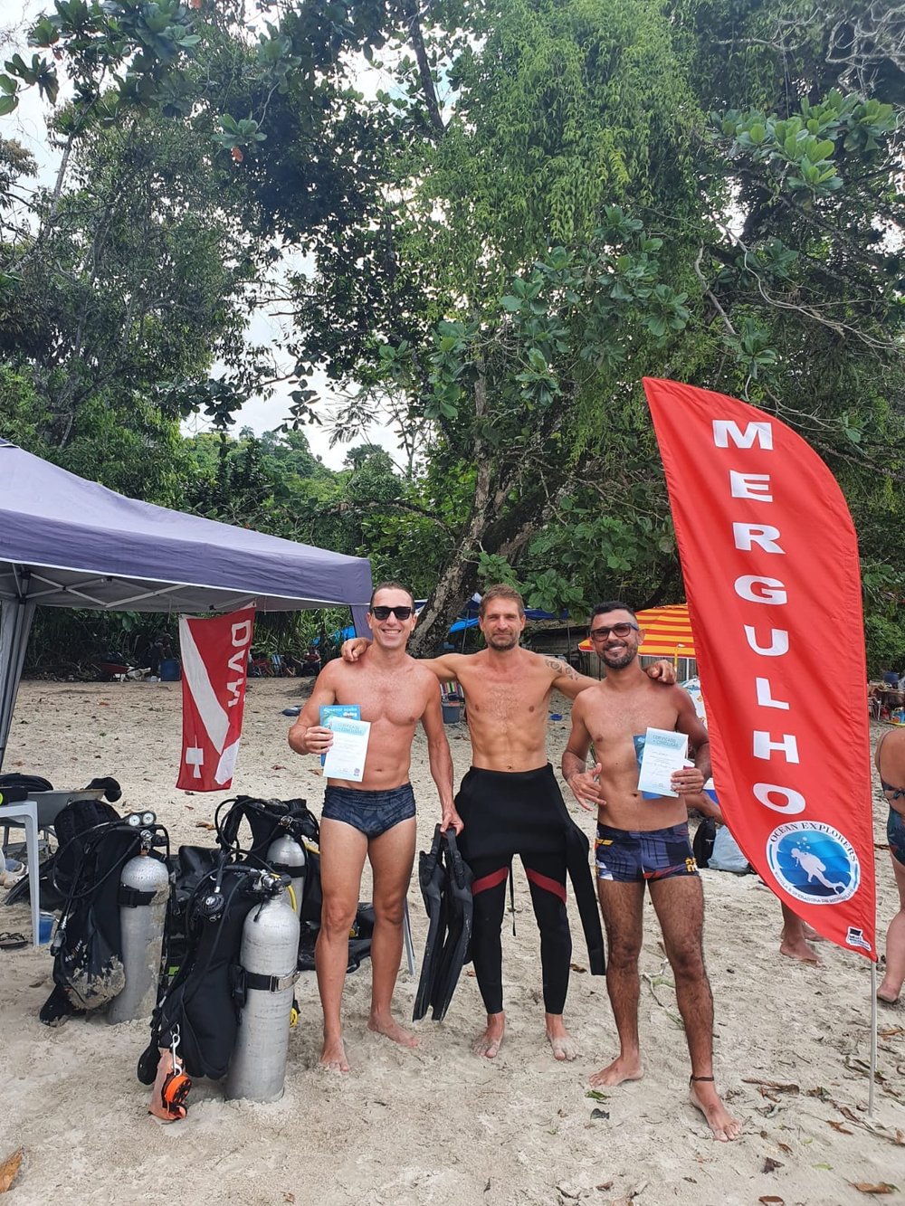 PROGRAMA Discover Scuba Diver -Praia do Cedro.