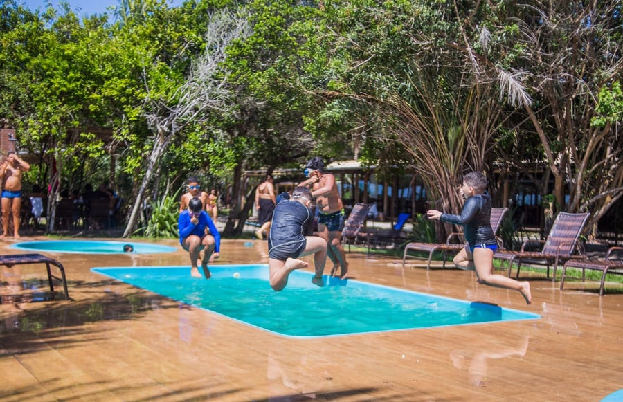 Piscinas para as crianças