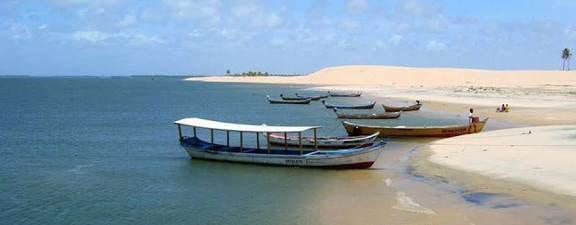 Foz  do rio São francisco